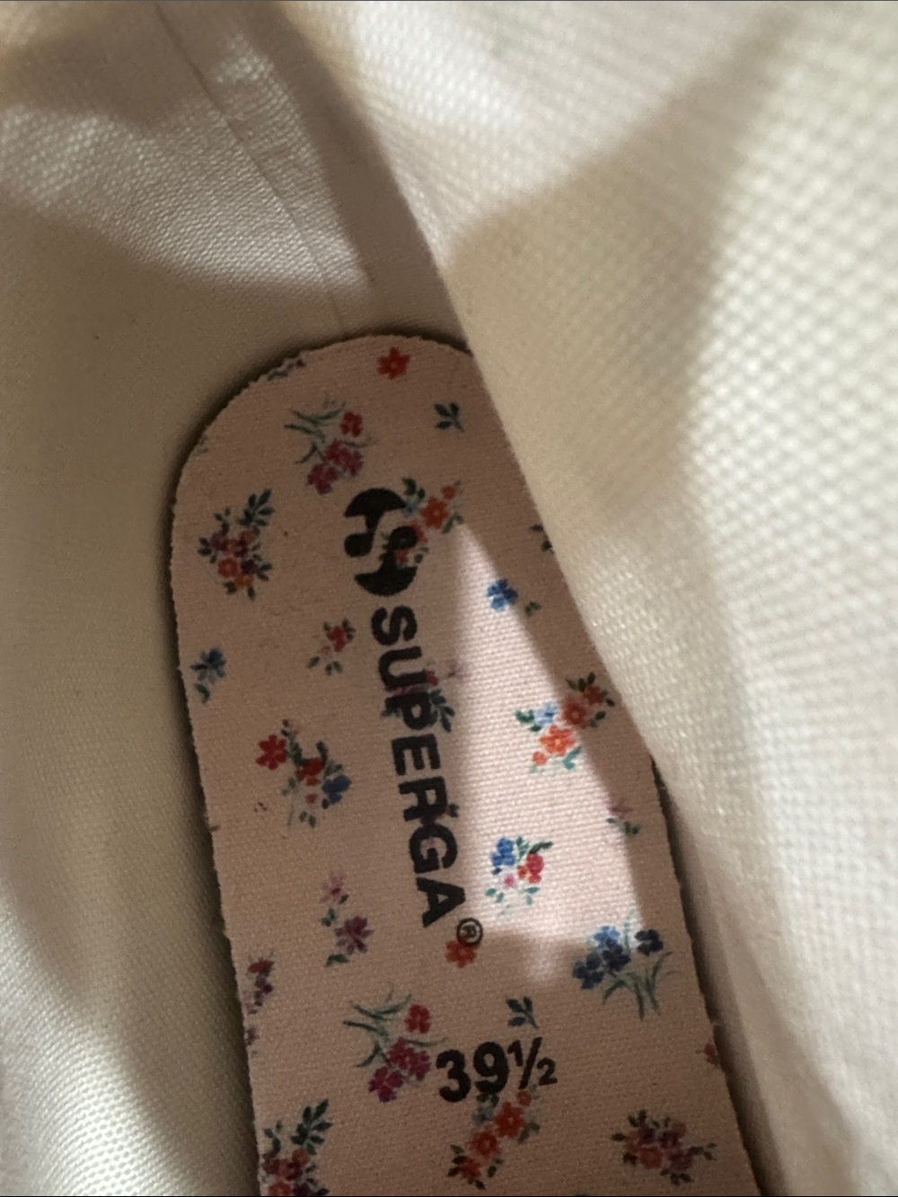 Superga Pink Floral High-Top Sneakers - Picture 8 of 13